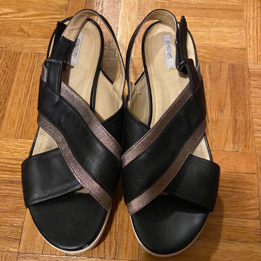 Geox Suede Inside Sandals
